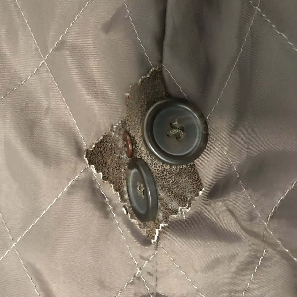 Womens Pennylane Coat Size 2 Long Brown Leather Mid Length - Picture 8 of 14
